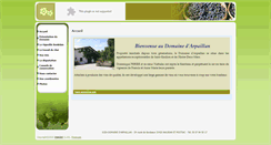 Desktop Screenshot of domainearpaillan.com